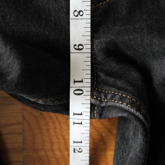 BDG 90s Bootcut Jeans Women Black Dark Wash Denim Retro 28 Urban Outfitters - Picture 6 of 9